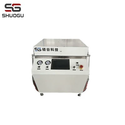 Máquina laminadora de paneles solares semiautomática